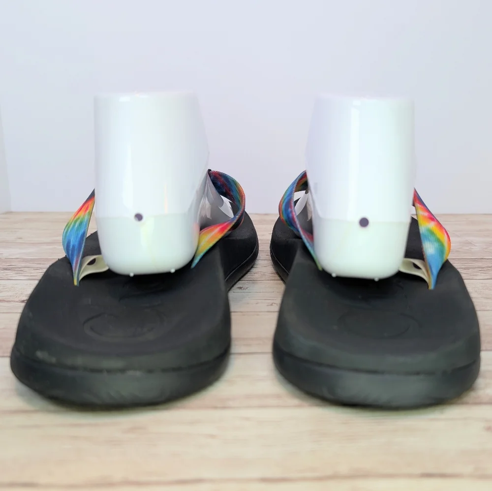 Chaco Tye Dye Thong Flip Flop Summer Sandals Men's 13